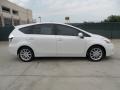 2012 Blizzard White Pearl Toyota Prius v Five Hybrid  photo #2