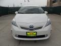 2012 Blizzard White Pearl Toyota Prius v Five Hybrid  photo #8