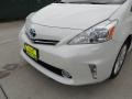 2012 Blizzard White Pearl Toyota Prius v Five Hybrid  photo #10