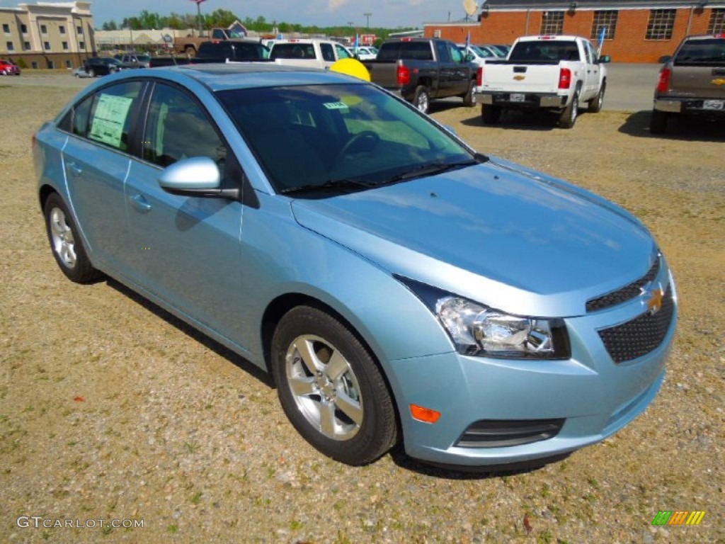 2012 Cruze LT - Ice Blue Metallic / Medium Titanium photo #1