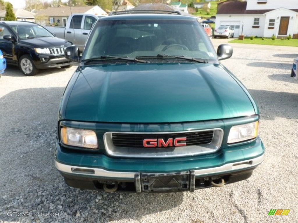 1997 Jimmy SLT 4x4 - Fairway Green Metallic / Graphite photo #8