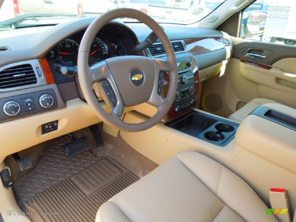 2012 Silverado 1500 LTZ Crew Cab 4x4 - White Diamond Tricoat / Light Cashmere/Dark Cashmere photo #27