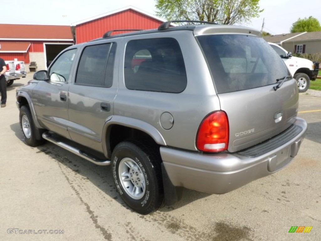 2000 Durango SLT 4x4 - Bright Platinum Metallic / Mist Gray photo #3