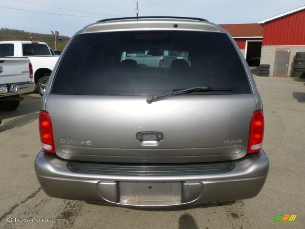 2000 Durango SLT 4x4 - Bright Platinum Metallic / Mist Gray photo #4