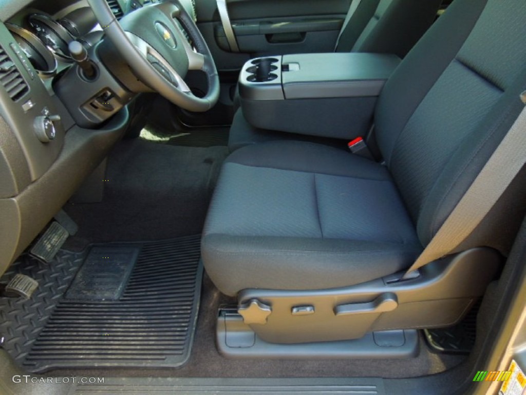 2012 Silverado 1500 LT Crew Cab - Graystone Metallic / Ebony photo #8