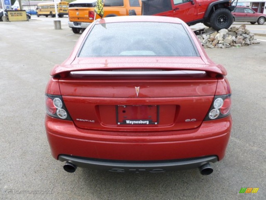 2006 GTO Coupe - Spice Red Metallic / Black photo #4