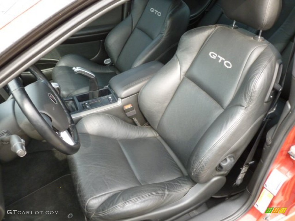 2006 GTO Coupe - Spice Red Metallic / Black photo #20