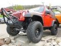 Flame Red 2011 Jeep Wrangler Rubicon 4x4
