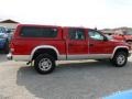 2001 Flame Red Dodge Dakota SLT Quad Cab 4x4  photo #6