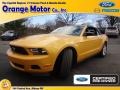 2012 Yellow Blaze Metallic Tri-Coat Ford Mustang V6 Convertible #63319681