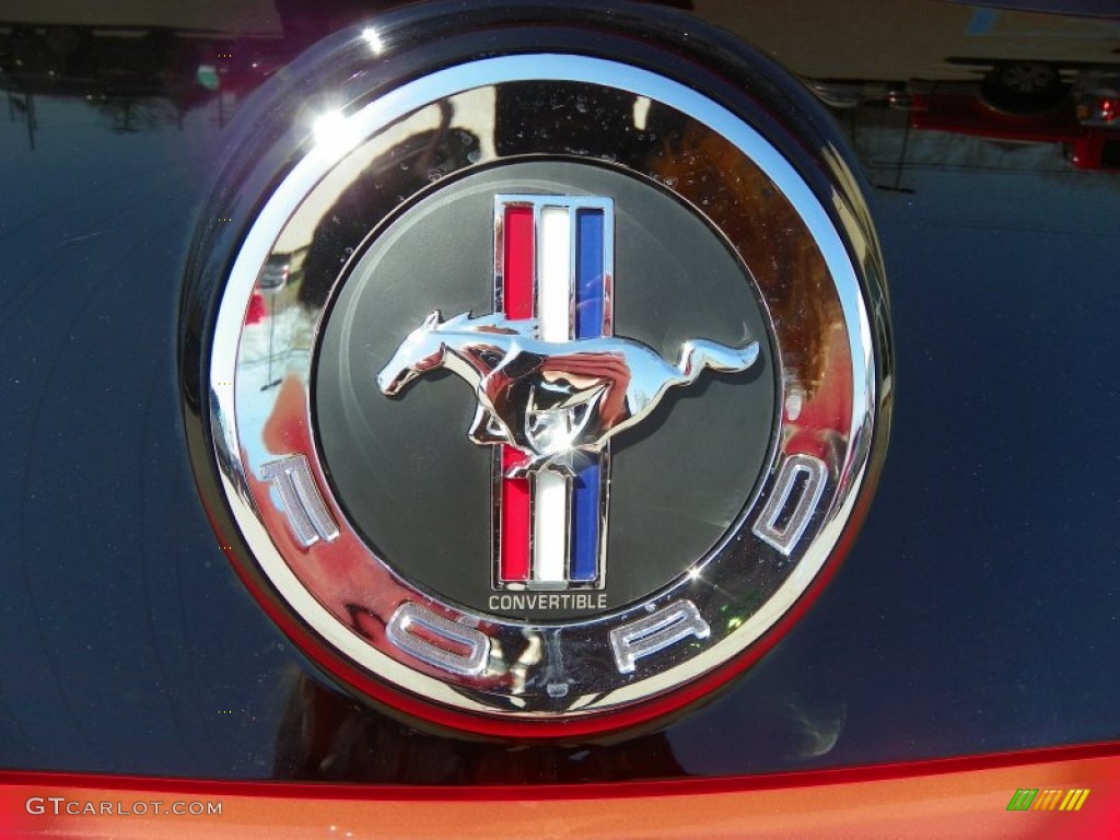2013 Mustang V6 Premium Convertible - Race Red / Charcoal Black photo #14