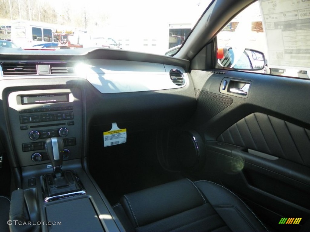 2013 Mustang V6 Premium Convertible - Race Red / Charcoal Black photo #20