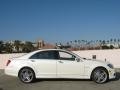 Diamond White Metallic 2012 Mercedes-Benz S 63 AMG Sedan Exterior