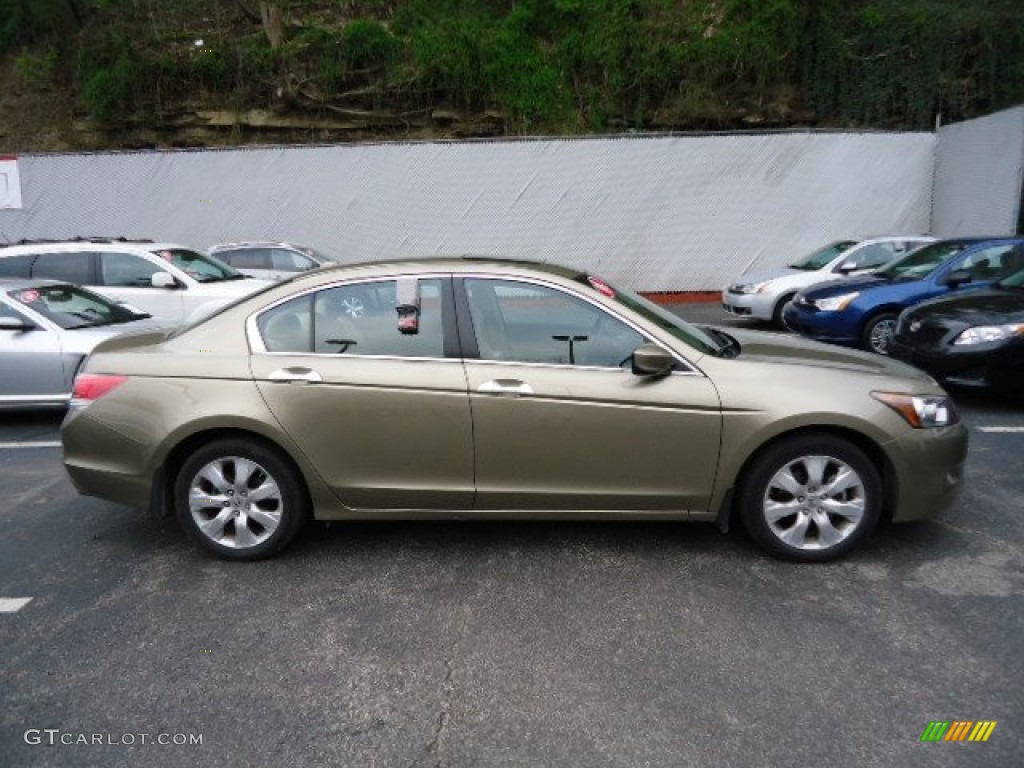 Bold Beige Metallic 2008 Honda Accord EX-L V6 Sedan Exterior Photo #63384808