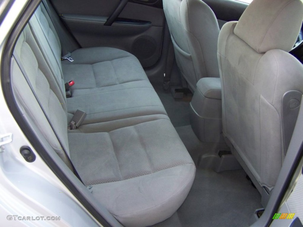 2003 MAZDA6 s Sedan - Satin Silver Metallic / Gray photo #6