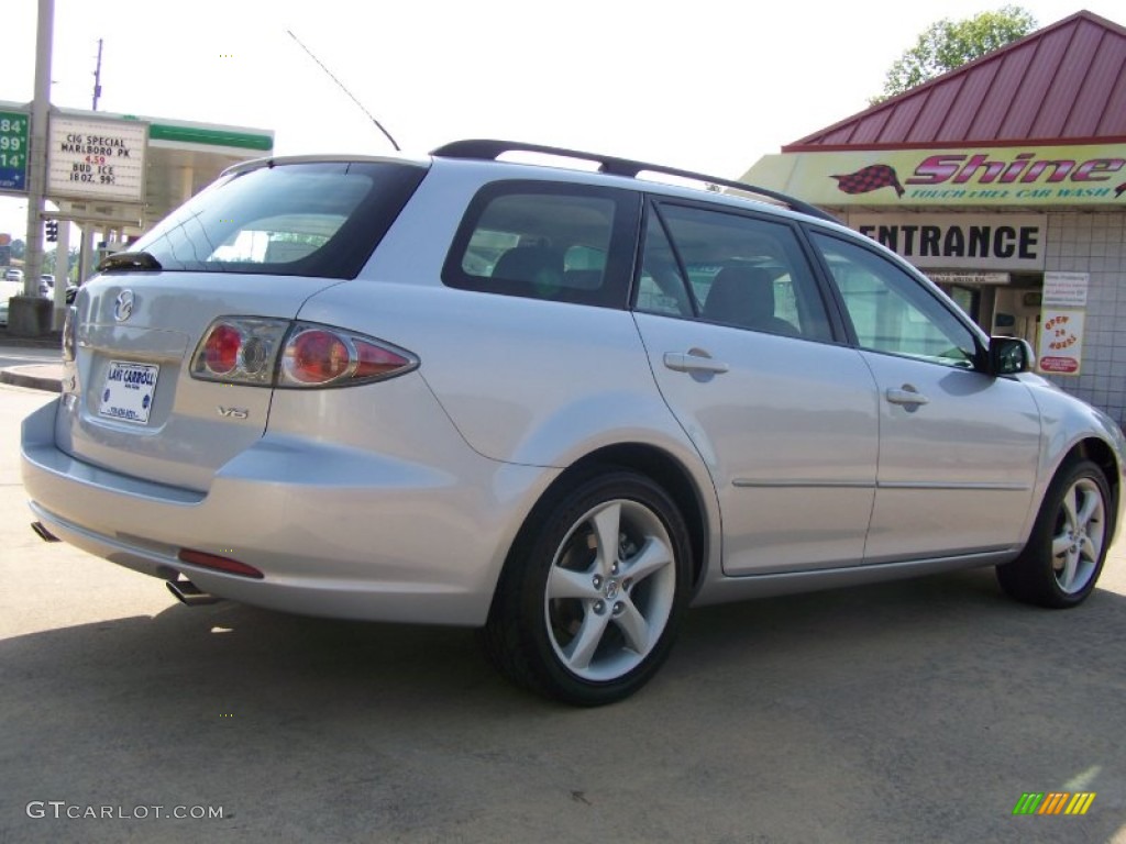 2003 MAZDA6 s Sedan - Satin Silver Metallic / Gray photo #22