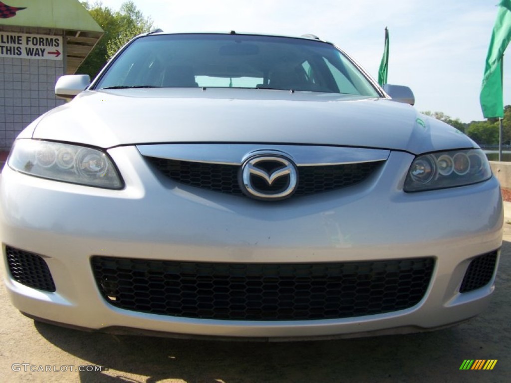 2003 MAZDA6 s Sedan - Satin Silver Metallic / Gray photo #27