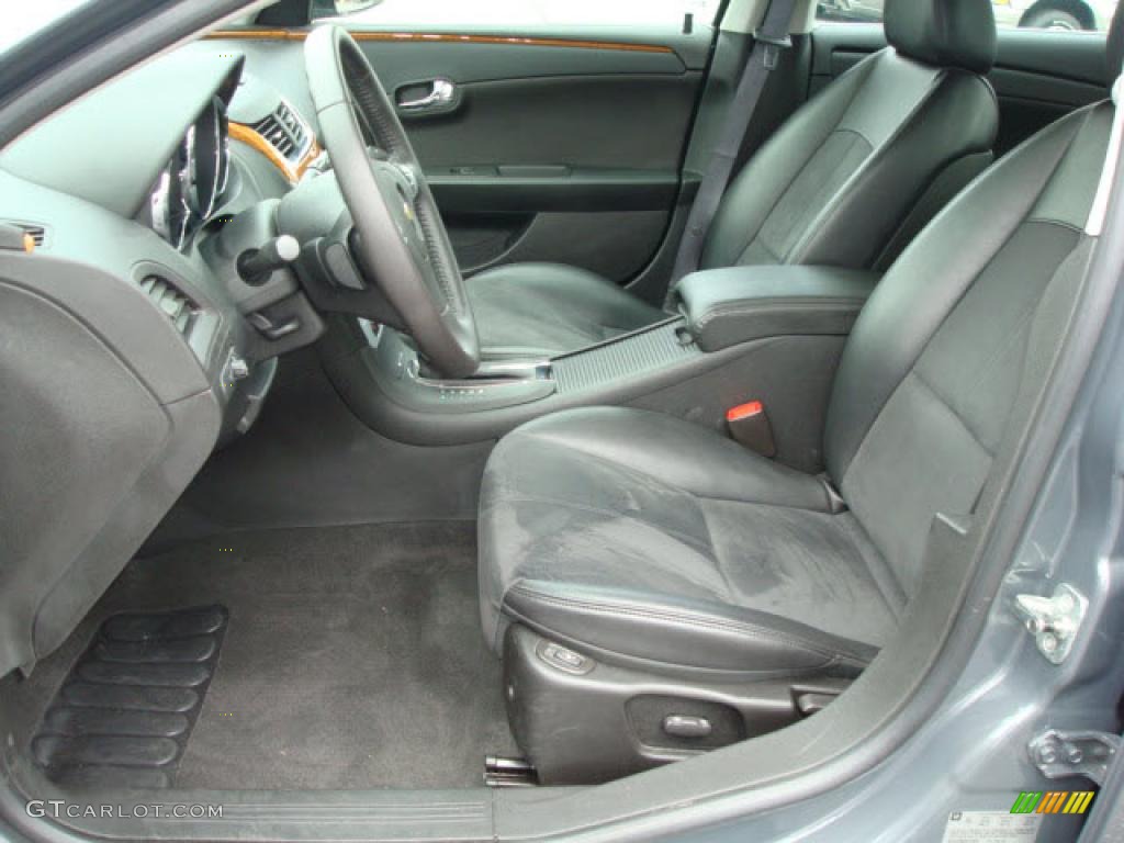 2009 Malibu LT Sedan - Dark Gray Metallic / Ebony photo #11