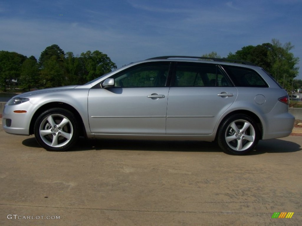 2003 MAZDA6 s Sedan - Satin Silver Metallic / Gray photo #43