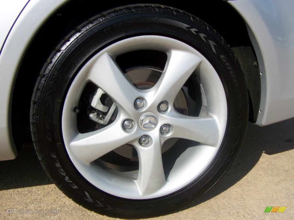 2003 MAZDA6 s Sedan - Satin Silver Metallic / Gray photo #44