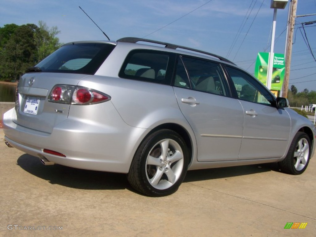 2003 MAZDA6 s Sedan - Satin Silver Metallic / Gray photo #61