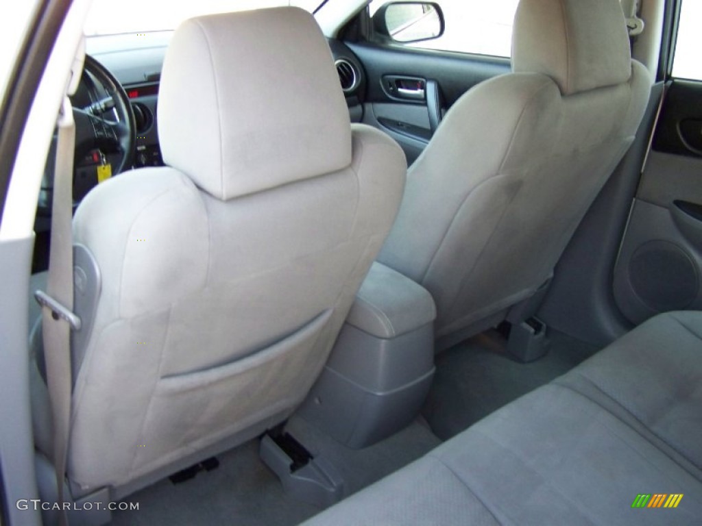 2003 MAZDA6 s Sedan - Satin Silver Metallic / Gray photo #68