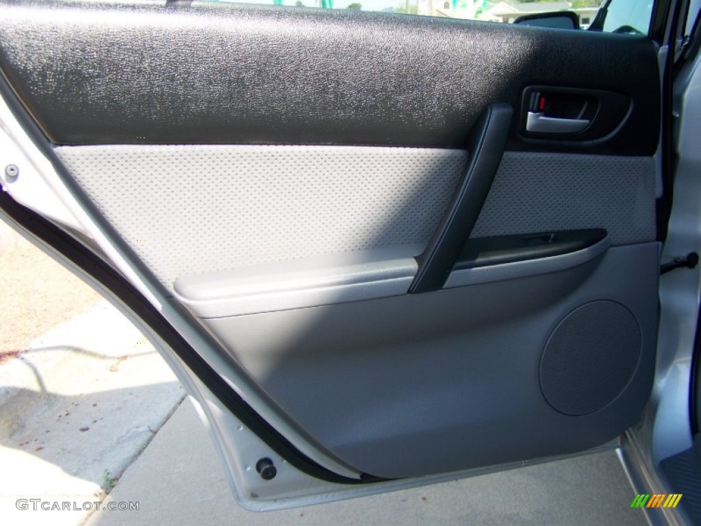 2003 MAZDA6 s Sedan - Satin Silver Metallic / Gray photo #69