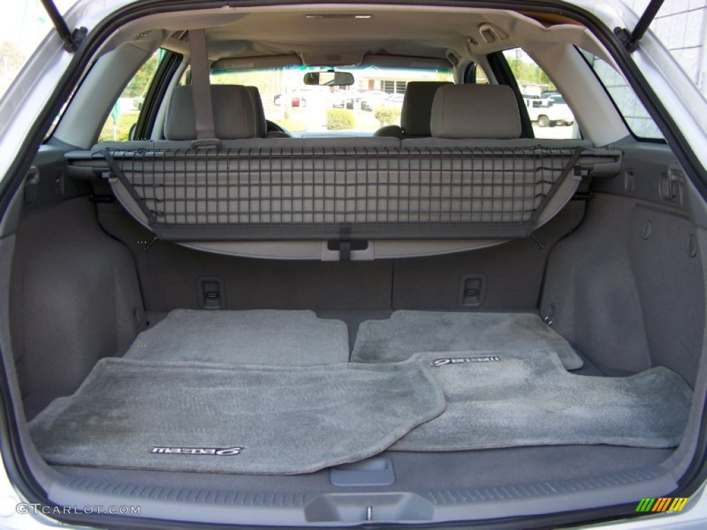 2003 MAZDA6 s Sedan - Satin Silver Metallic / Gray photo #70