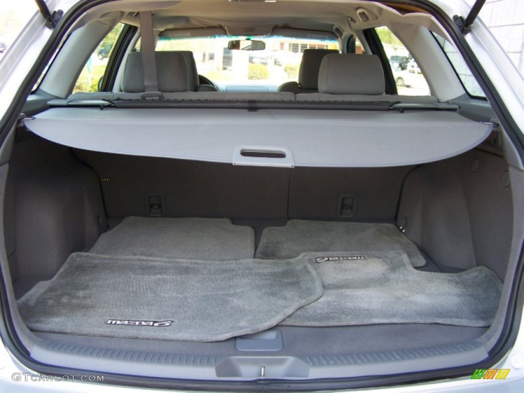 2003 MAZDA6 s Sedan - Satin Silver Metallic / Gray photo #71