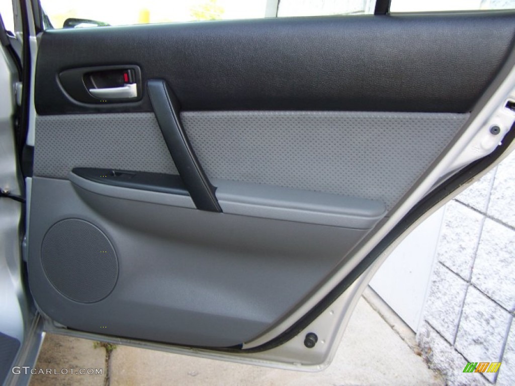 2003 MAZDA6 s Sedan - Satin Silver Metallic / Gray photo #72