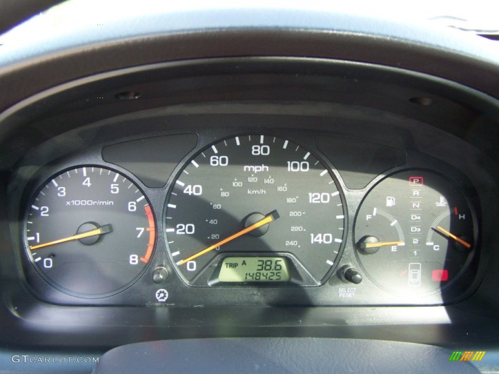 2002 Honda Accord EX Sedan Gauges Photo #63387340