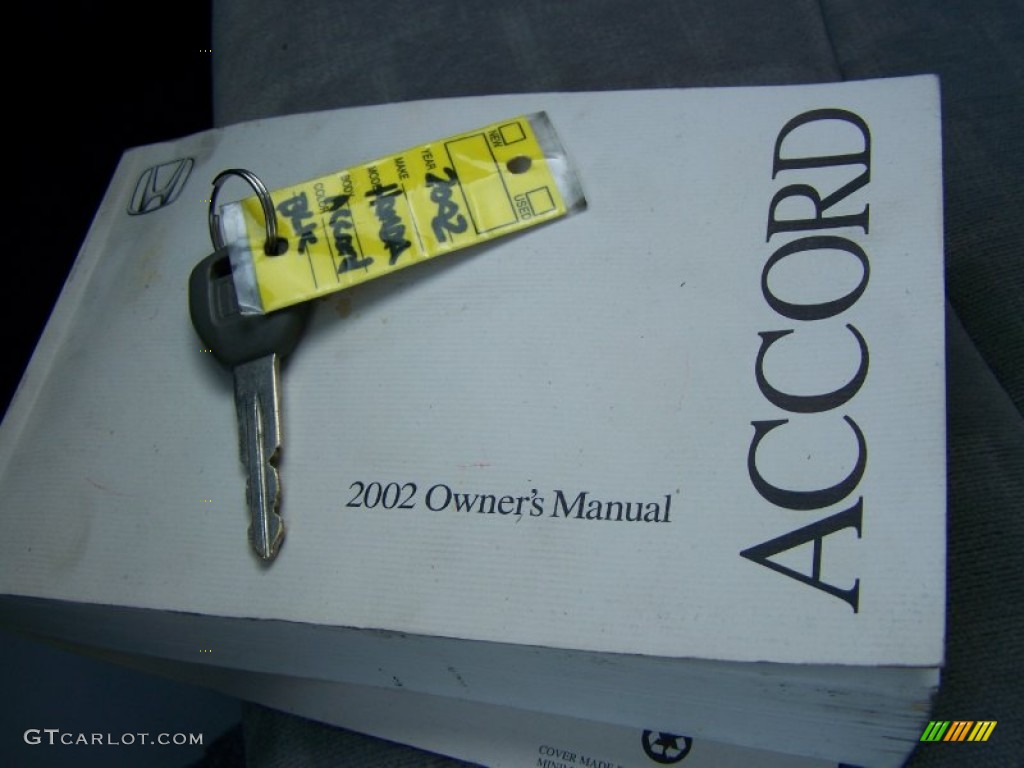 2002 Honda Accord EX Sedan Books/Manuals Photos