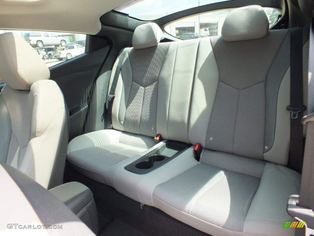 Gray Interior 2012 Hyundai Veloster Standard Veloster Model Photo #63387697