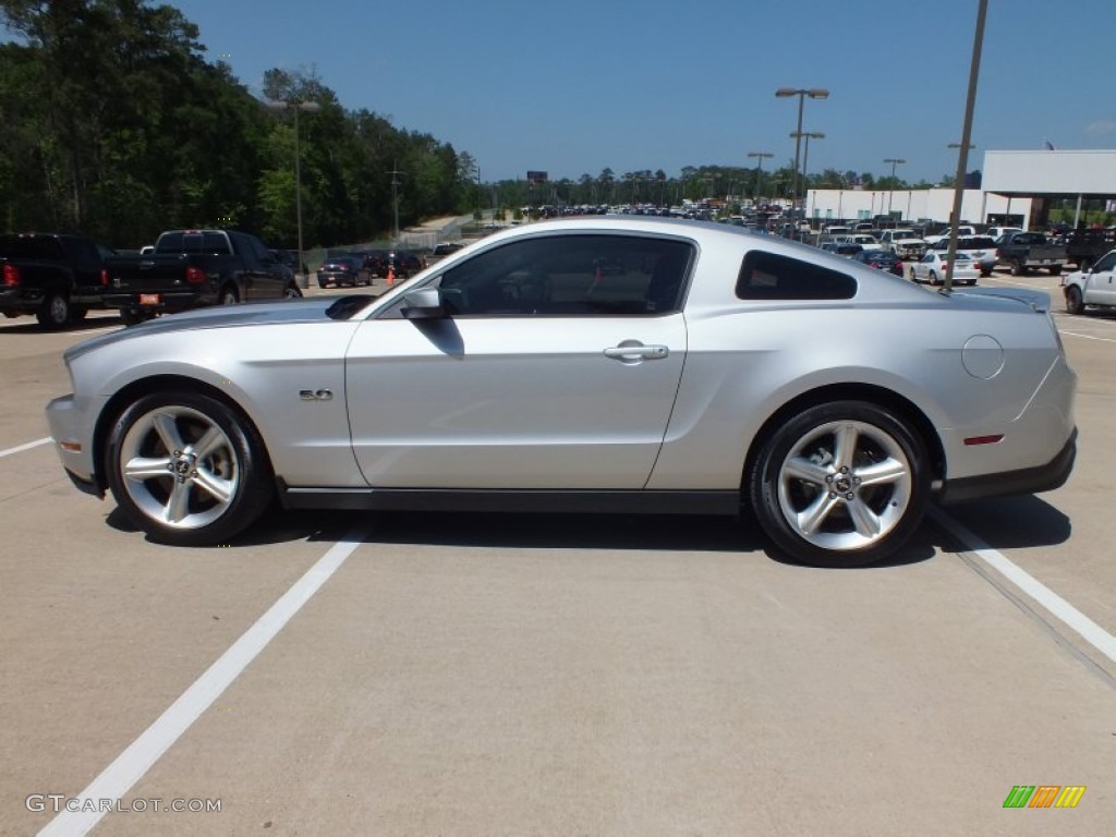 Ingot Silver Metallic 2012 Ford Mustang GT Premium Coupe Exterior Photo #63388069