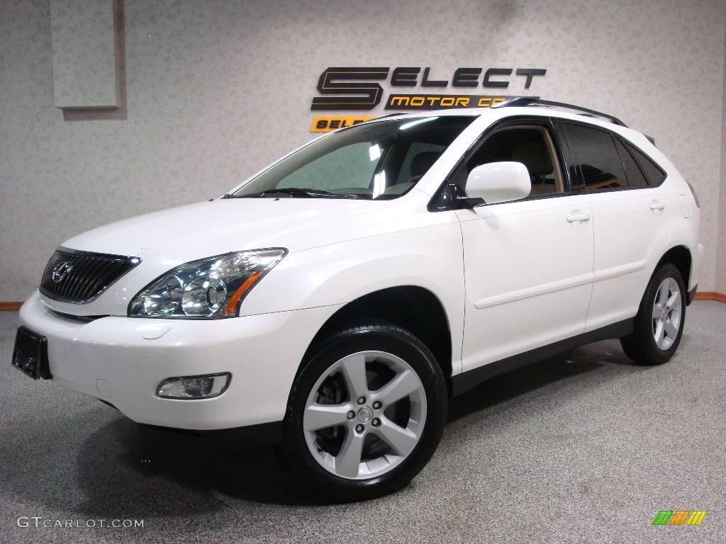 2006 RX 330 AWD - Crystal White Pearl / Ivory photo #1