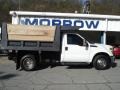 Oxford White 2011 Ford F350 Super Duty XL Regular Cab Chassis Dump Truck