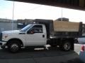 Oxford White - F350 Super Duty XL Regular Cab Chassis Dump Truck Photo No. 4