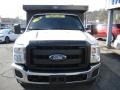 Oxford White - F350 Super Duty XL Regular Cab Chassis Dump Truck Photo No. 24