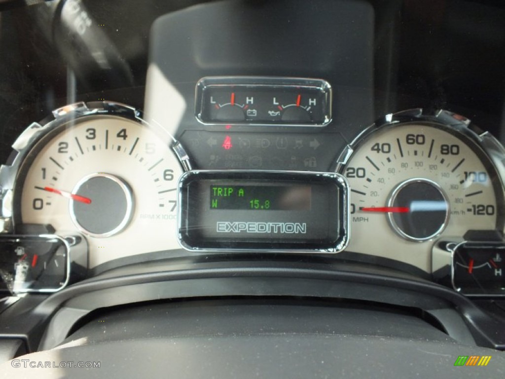 2012 Ford Expedition EL King Ranch Gauges Photo #63389559