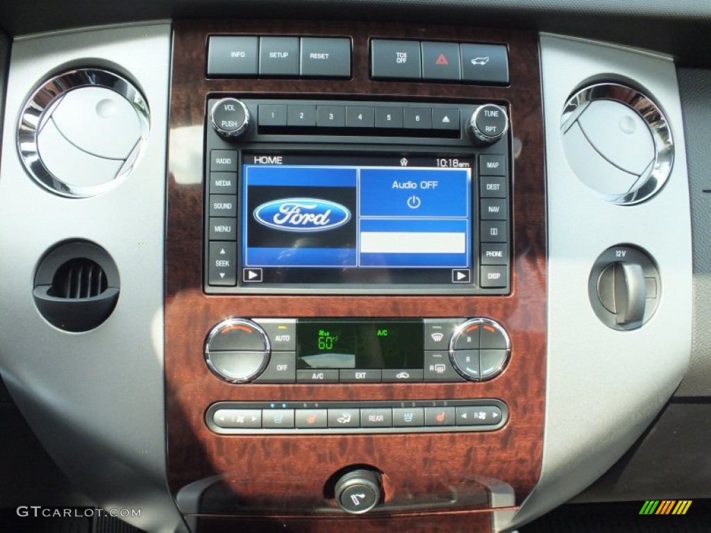 2012 Ford Expedition EL King Ranch Controls Photo #63389569