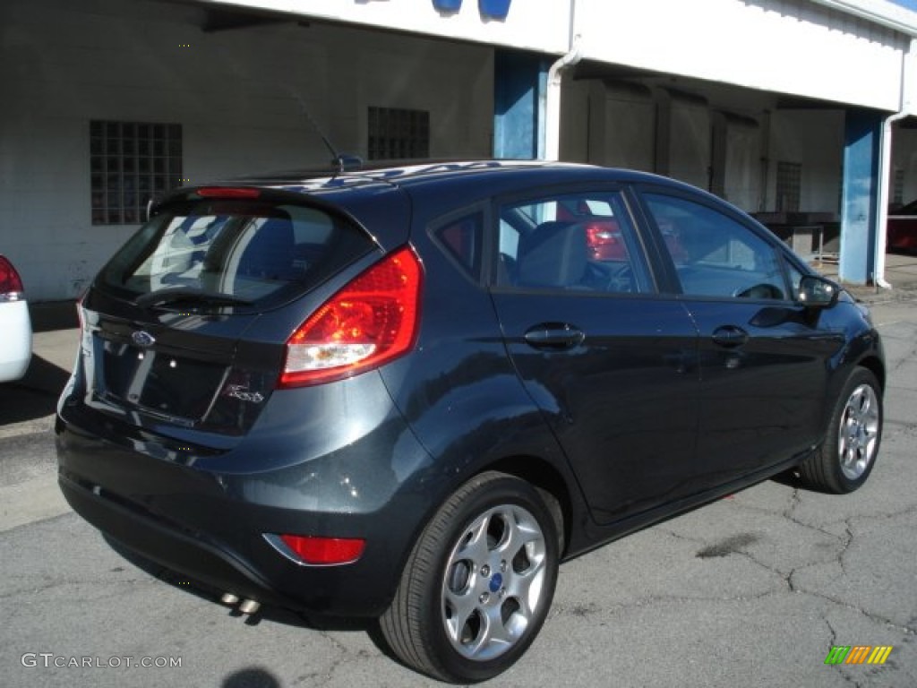 Monterey Grey Metallic 2011 Ford Fiesta SES Hatchback Exterior Photo #63389727