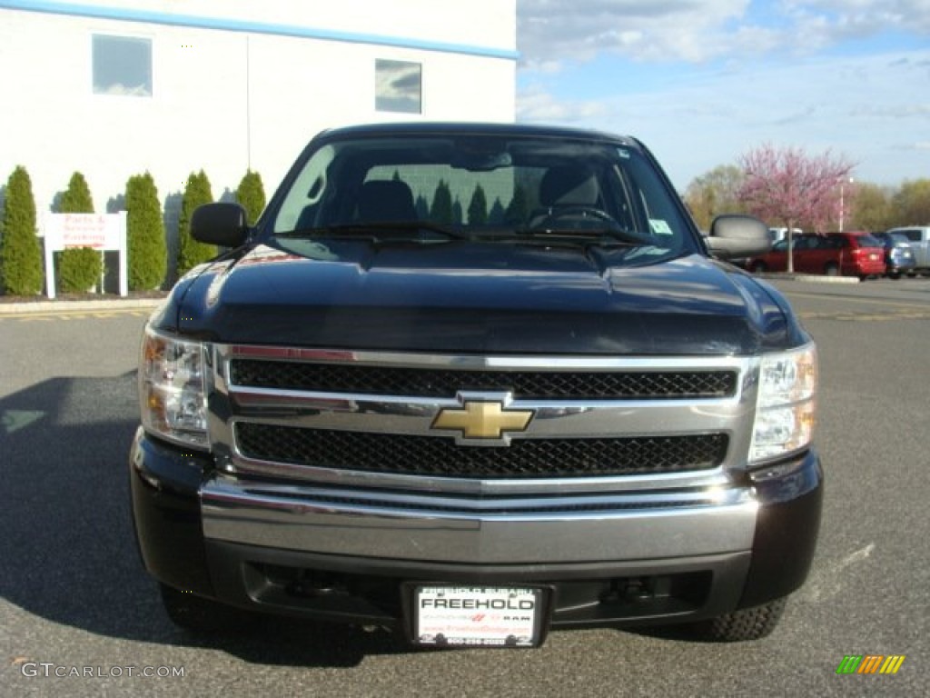 2008 Silverado 1500 LT Crew Cab 4x4 - Black / Ebony photo #2