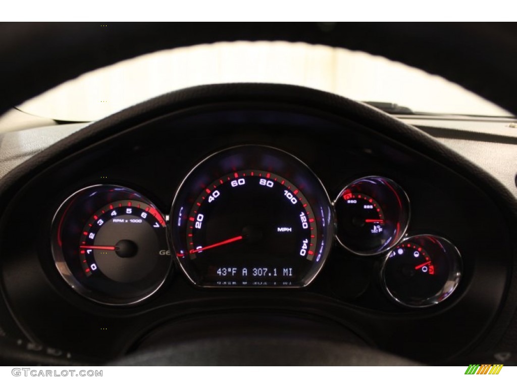 2009 Pontiac G6 V6 Sedan Gauges Photo #63390964