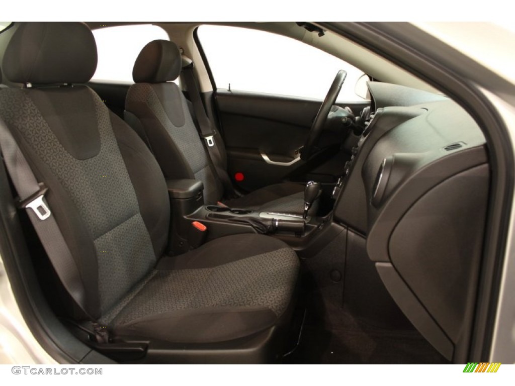 Ebony Interior 2009 Pontiac G6 V6 Sedan Photo #63391009