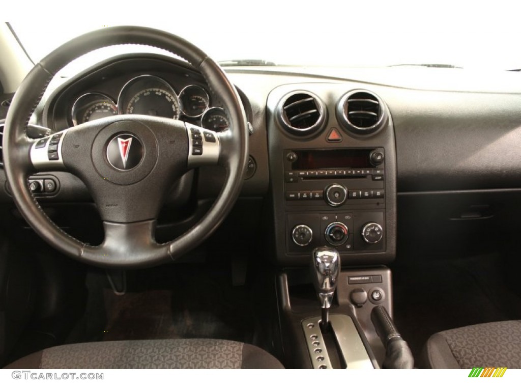 2009 Pontiac G6 V6 Sedan Ebony Dashboard Photo #63391030
