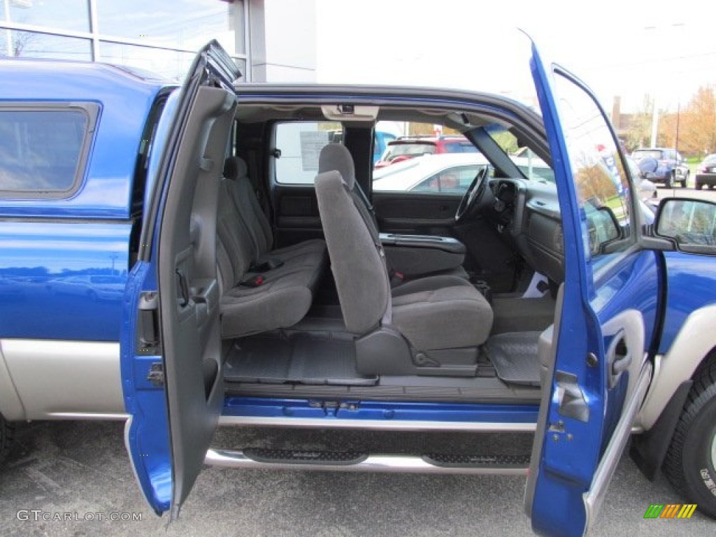 2003 Silverado 1500 Z71 Extended Cab 4x4 - Arrival Blue Metallic / Dark Charcoal photo #8