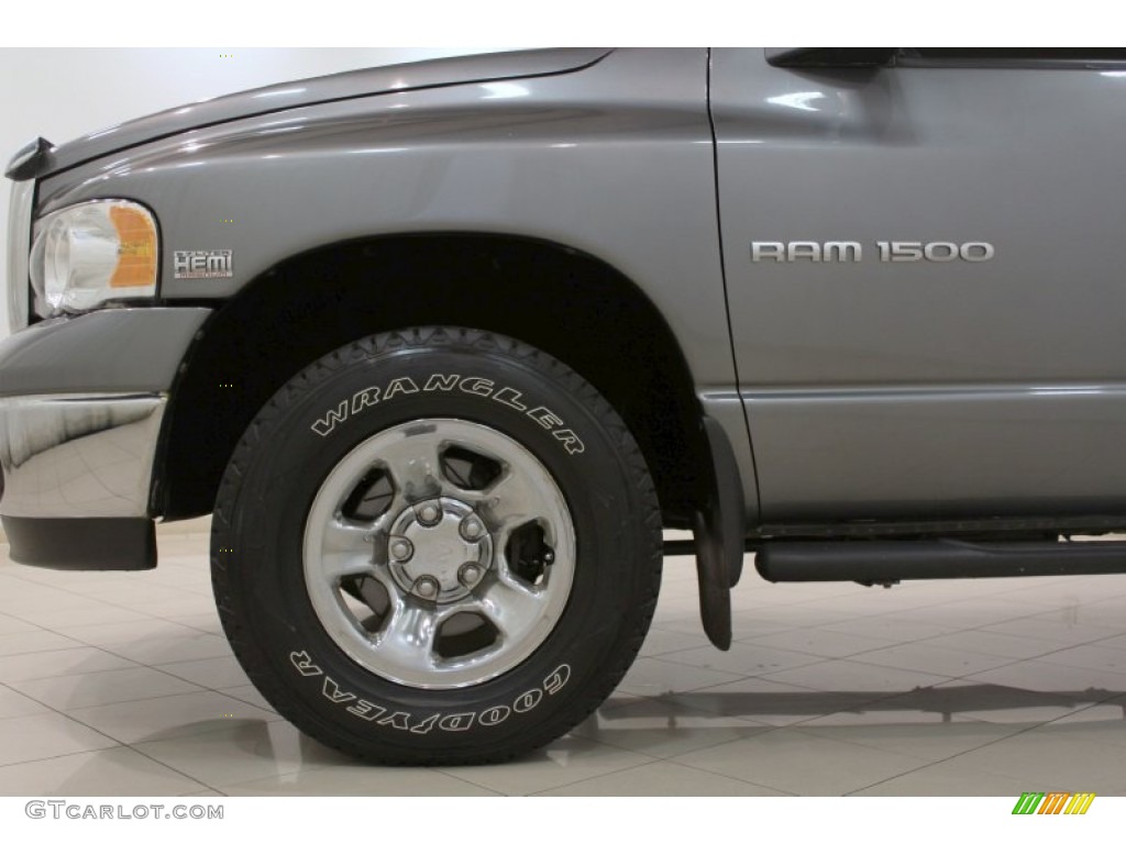 2005 Ram 1500 SLT Quad Cab 4x4 - Mineral Gray Metallic / Dark Slate Gray photo #17