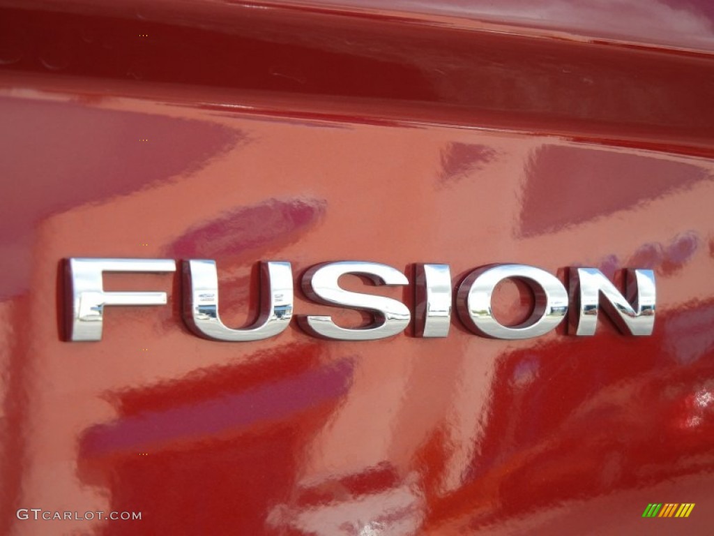 2010 Fusion SEL V6 - Sangria Red Metallic / Medium Light Stone photo #9