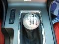 2013 Ford Mustang Brick Red/Cashmere Accent Interior Transmission Photo