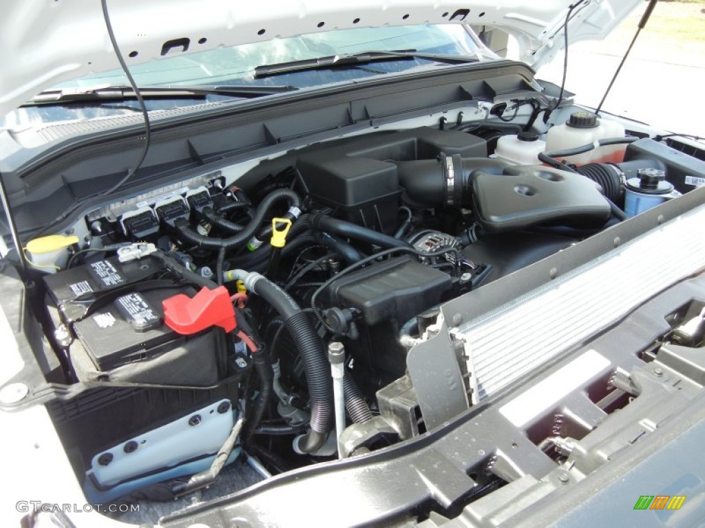 2012 Ford F350 Super Duty XL Crew Cab 4x4 6.2 Liter Flex-Fuel SOHC 16-Valve VVT V8 Engine Photo #63393154